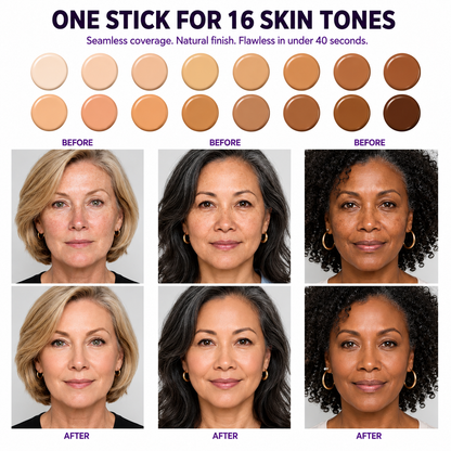 Changing Foundation Stick – The stick that makes mature skin glow again