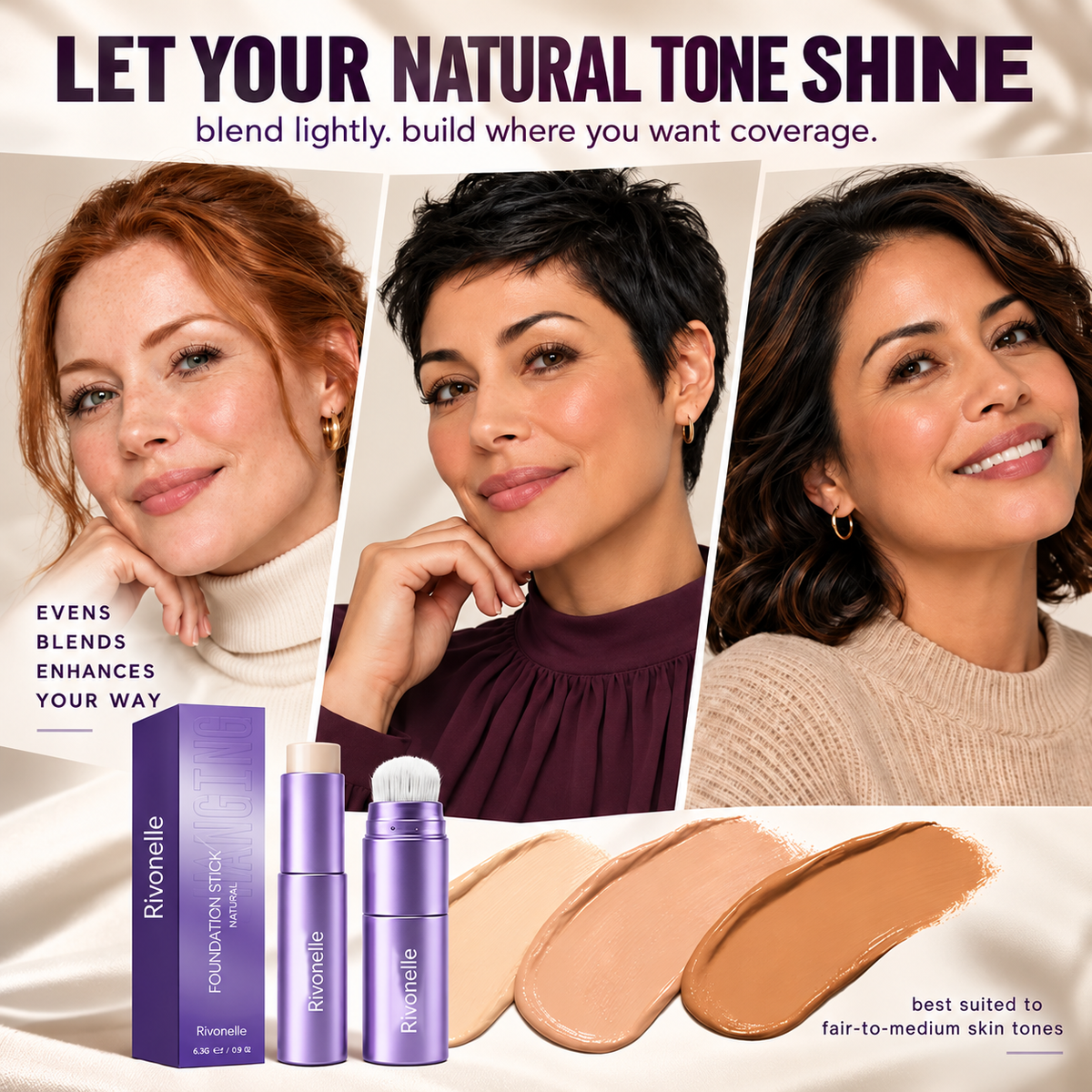 Changing Foundation Stick – The stick that makes mature skin glow again
